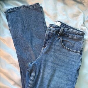 Hollister Women's Straight Leg Blue Jeans